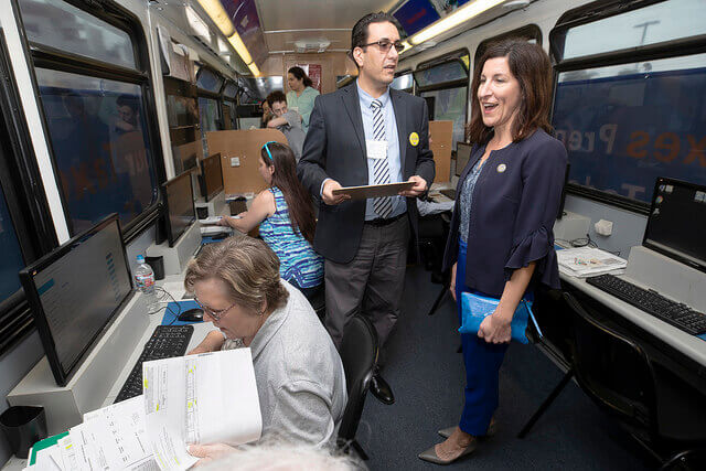 Mobile tax service in Orange County from United Way's OC Free Tax Prep