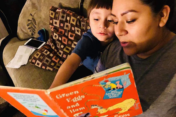 Orange County parents Read Aloud to their kids