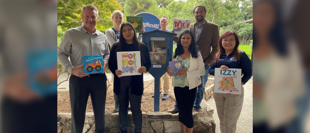 Local Volunteer, Selene Cortes, Generously Donates Little Free Library In Garden Grove
