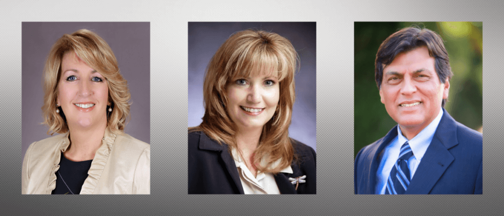 Phyllis Anderson, Kaiser Permanente Orange County, Renee Hendrick, Orange County Department of Education, and Richard Sanchez, Former CEO of CalOptima