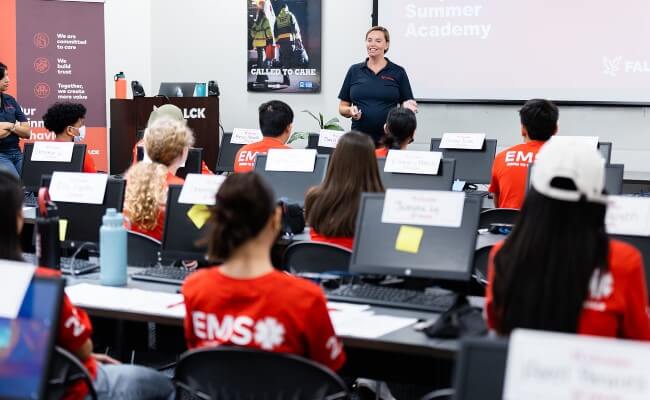Youth Career Connections First Responder Academy is a new career exploration program designed by Falck Mobile Health and Orange County United Way