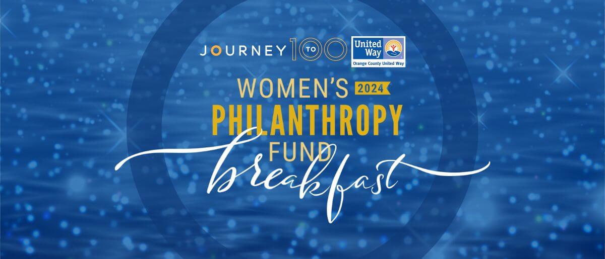 2024 Women's Philanthropy Fund Breakfast Event Graphic