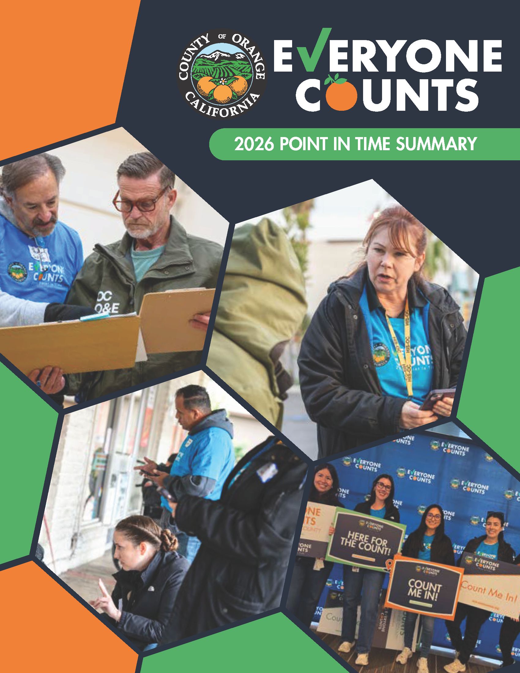 County of Orange, California Everyone Counts 2026 Point In Time Count report cover
